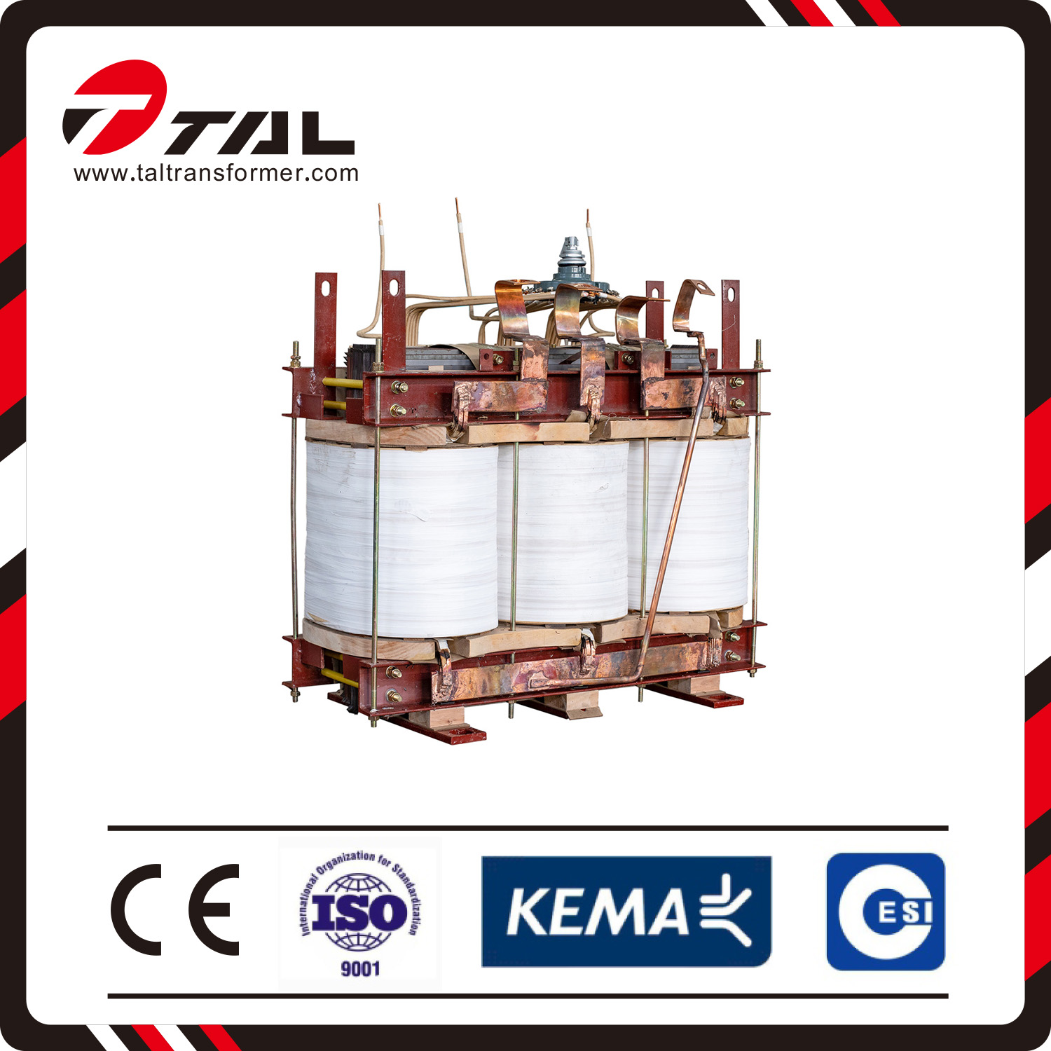 Environmental protection dry type transformers